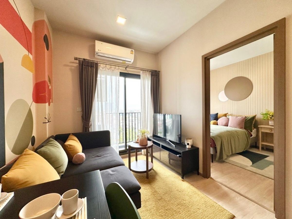 ขายคอนโดพัฒนาการ ศรีนครินทร์ : Metris พัฒนาการ-เอกมัย pet friendly 🐰 | 1 🛌 1 🛁 30 ตร.ม. ชั้นสูง วิวไม่บล็อค นัดชม 065-6956939 ลูกเกด