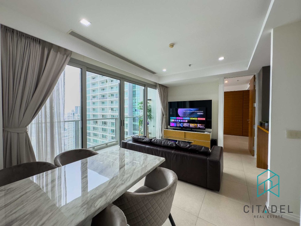 ให้เช่าคอนโดวงเวียนใหญ่ เจริญนคร : The River by Raimon Land - High Floor 1 Bed Condo for Rent!