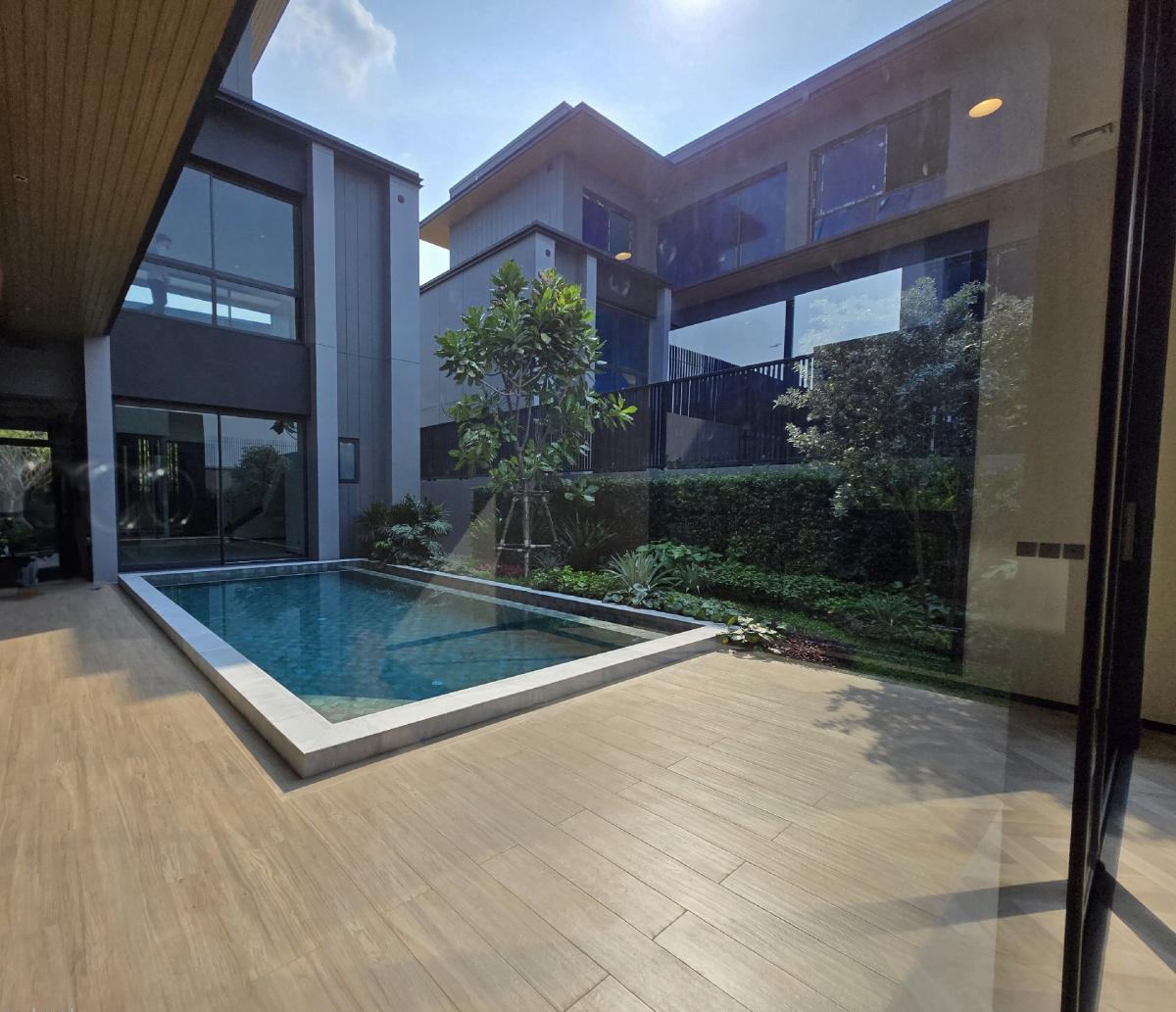 For SaleHouseNawamin, Ramindra : ✨️ & quot; 𝙎𝙈𝙔𝙏𝙃’𝙎 𝙍𝙖𝙢𝙞𝙣𝙩𝙧𝙖 (Smith Ramintra), a new house with a 1000 sq.m. pool ✨️