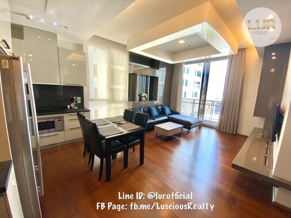 ให้เช่าคอนโดสุขุมวิท อโศก ทองหล่อ : Quattro Thonglor for RENT 2bath 2bed 86sqm 60,000thb/month with pool and cith view