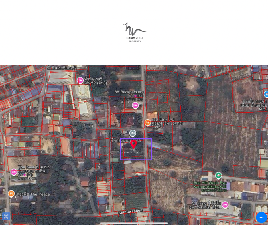 ขายที่ดินหัวหิน ประจวบคีรีขันธ์ : Land for Sale: prime location in Hua Hin Soi 88 (Property ID: HV L-08)