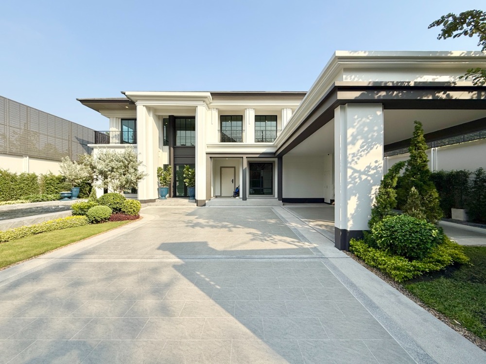 For SaleHouseRama9, Petchburi, RCA : SALE-ELSE RAMA9 2-storey detached house from Sansiri I 4 🛌 5 🛁 3 🚔 Area 425 sq.w. 152 sq.w., an appointment 065-6956939 raisins
