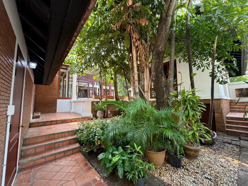 For RentHouseSukhumvit, Asoke, Thonglor : Newly Renovated House in Resort Style in Phrom Phong ** NO CO-AGENT ** 蓬鹏区域全新度假式别墅