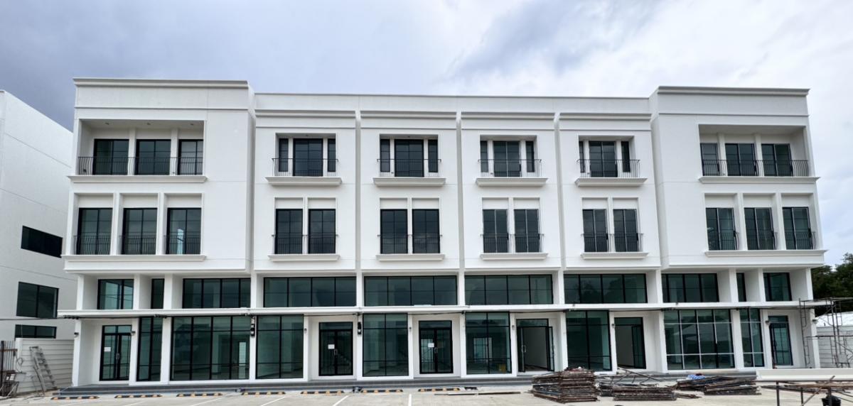 For SaleShop HousePathum Thani,Rangsit, Thammasat : Commercial building for sale 3.5 floors, Khlong 4, Thanyaburi 41.3 sq.w., My House Project