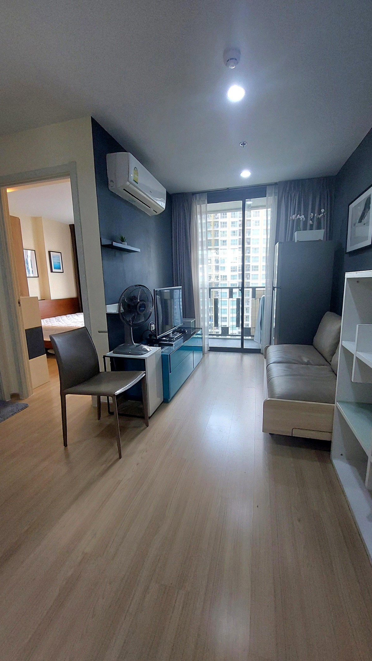 ให้เช่าคอนโดอ่อนนุช อุดมสุข : ให้เช่าห้องคอนโด 1ห้องนอน น่าอยู่ที่ Artemis Sukhumvit77 Btsอ่อนนุช ห้องพร้อมดูค่ะ