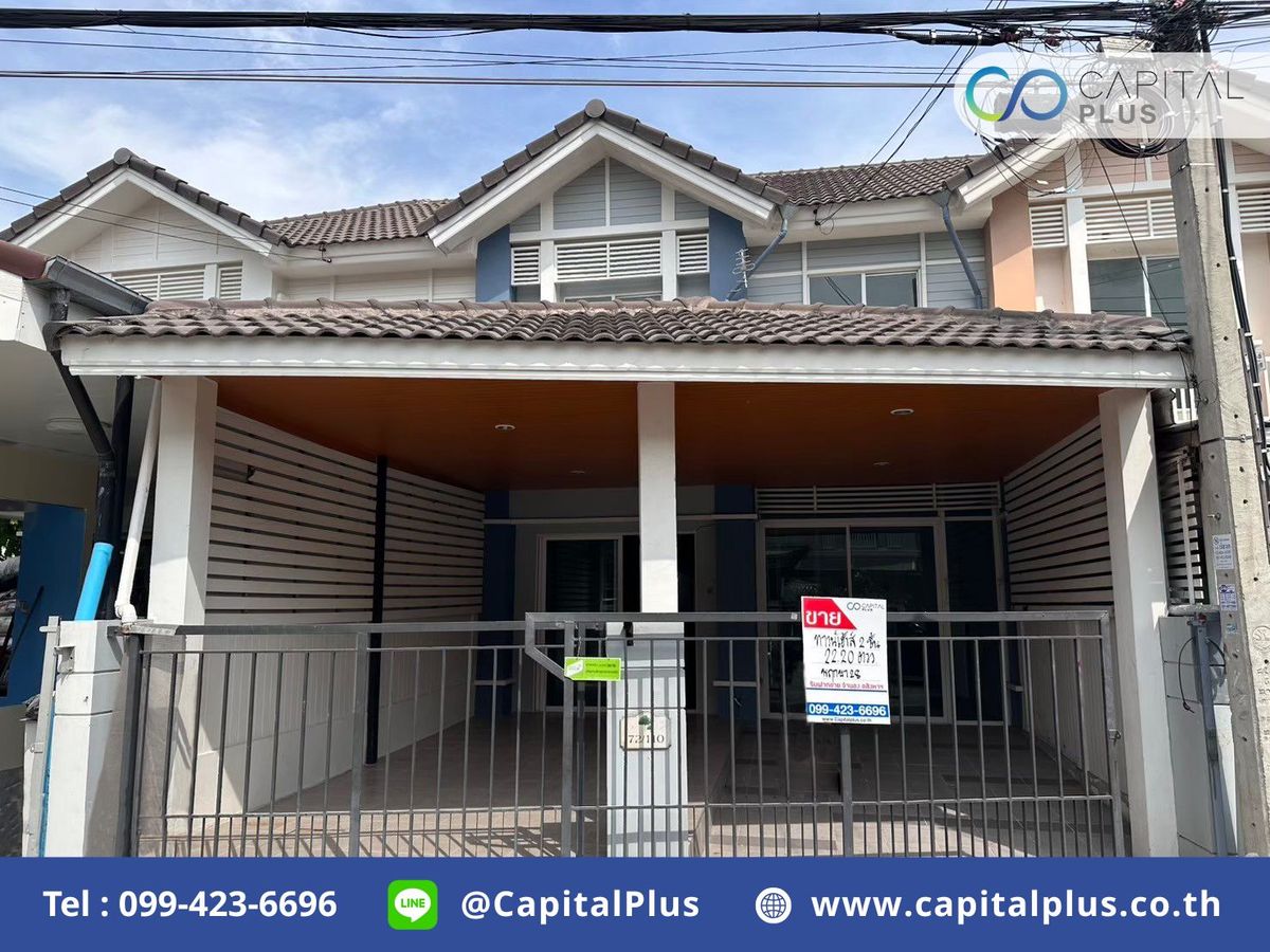 For SaleTownhomeNonthaburi, Bang Yai, Bangbuathong : Townhouse for sale, Pruksa Ville 28