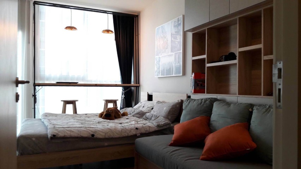 ขายคอนโดรัชดา ห้วยขวาง : Noble Revolve1 - Studio 21sqm. Near MRT Thailand culture center 2.9mb. Available Now