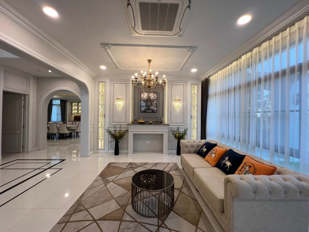 ให้เช่าบ้านพัฒนาการ ศรีนครินทร์ : Rental! House Fully furnished with 4 bedrooms in Rama 9 I NANTAWAN Rama 9