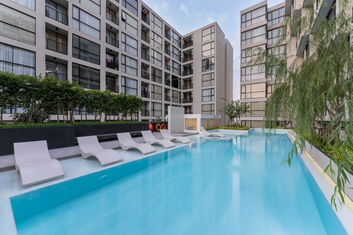 For RentCondoWongwianyai, Charoennakor : 🔥Urgent rental, new room, ready to move in🔥 Condo FLEXI Sathon - Charoennakorn Phase 1, the project has a shuttle to BTS Krung Thonburi / BTS Wongwian Yai, starting rent 12,800 baht/month, accepting both Thais and foreigners.