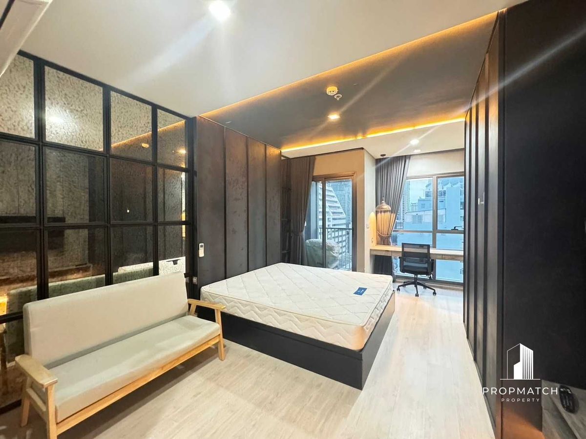 ให้เช่าคอนโดราชเทวี พญาไท : ✨Flash Deal✨ Rhythum Rangnam (Studio1Bath 28SQM.) แต่งครบพร้อมอยู่ !! เพียง 19,000 บาทต่อเดือน Tel.0981315848 @propmatch