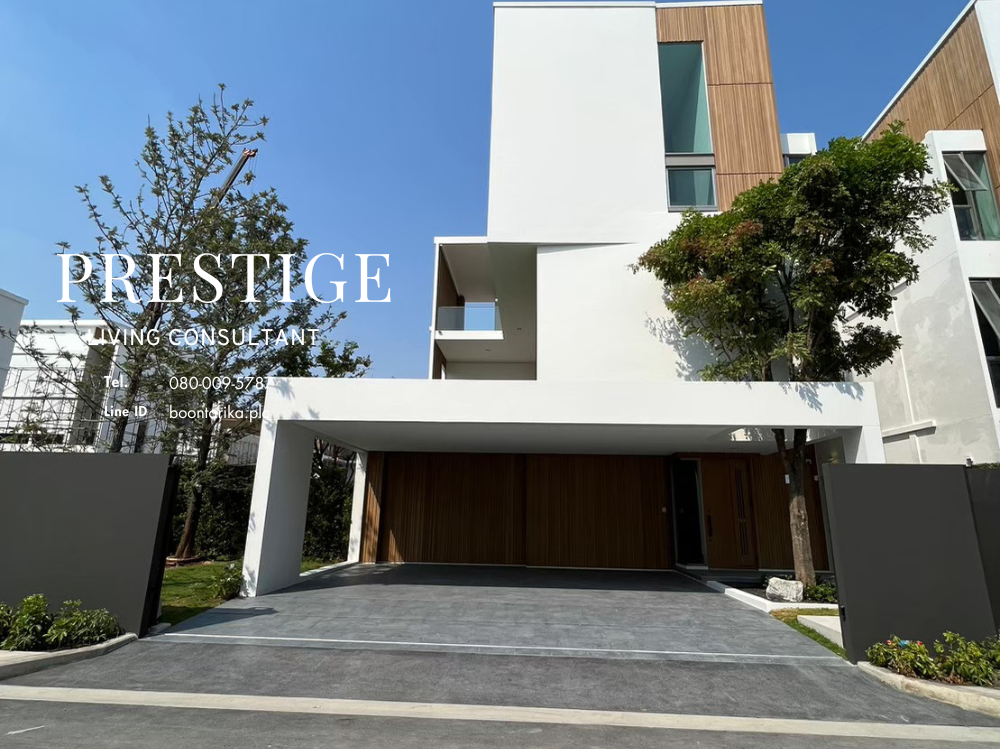 For RentHousePattanakan, Srinakarin : 📌For RENT เช่า | Vive Rama 9 - 3BR 324 Sqm 250K (หลังมุม สวนใหญ่)