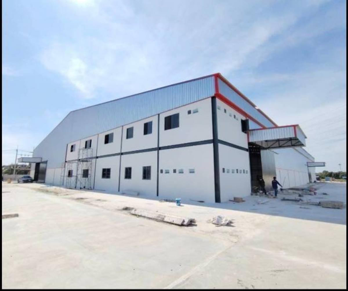 For RentFactorySriracha Laem Chabang Ban Bueng : Rent a new factory, is building another 6 months, Nong Bon Daeng Subdistrict, Ban Bueng Chon Buri District
