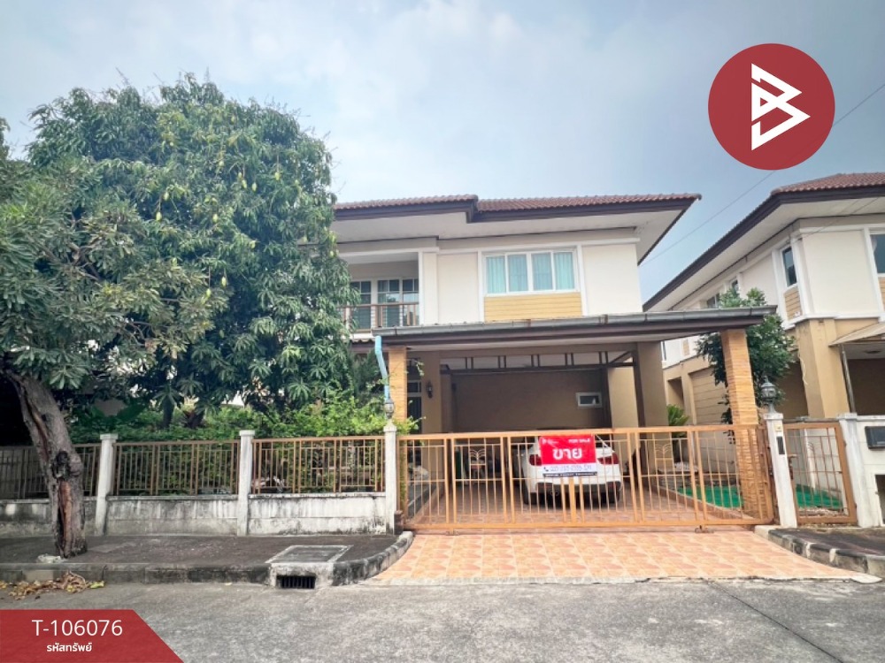 For SaleHouseMahachai Samut Sakhon : House for sale Sert Sirikh Khok Krabuea Village, Samut Sakhon