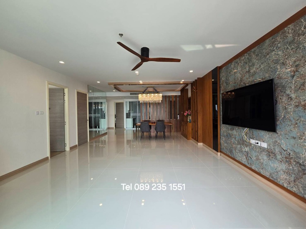 For SaleCondoRama3 (Riverside),Satupadit : For Sell 3 BED Supalai Ryuava area 157 SQ.M. There are many rooms to choose from.