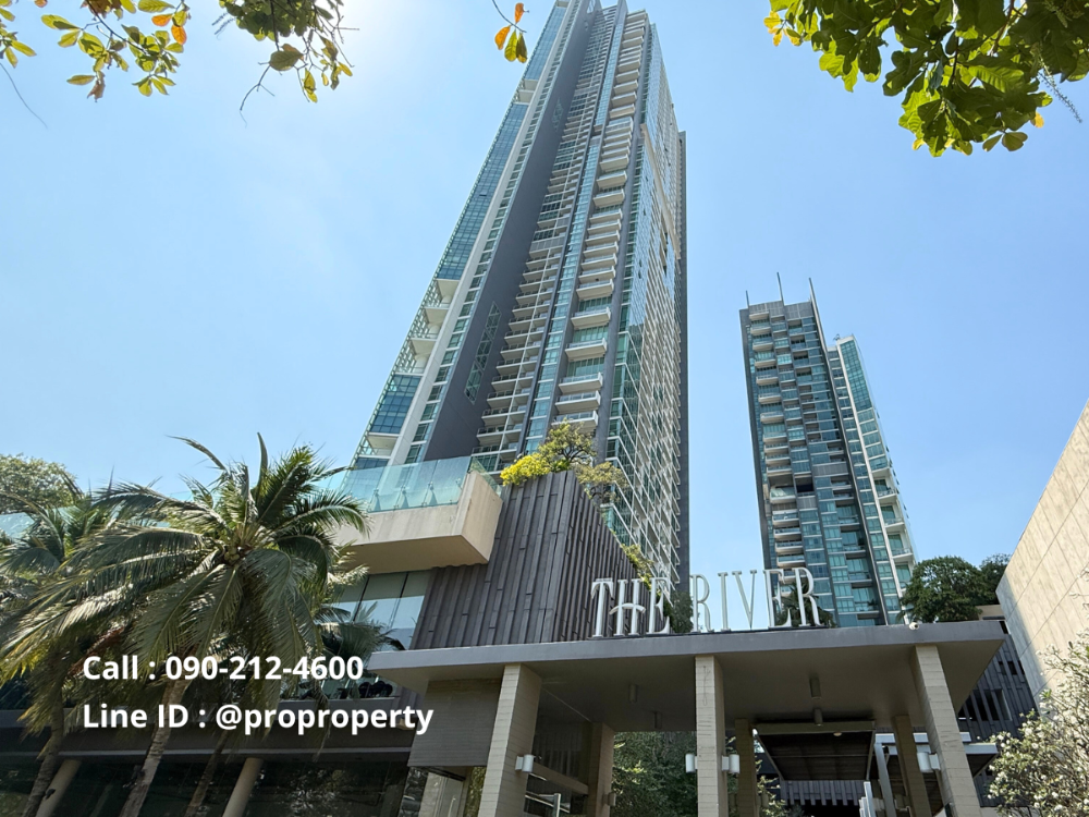 ขายคอนโดวงเวียนใหญ่ เจริญนคร : ขายคอนโดหรู วิวแม่น้ำเจ้าพระยา ใกล้รถไฟฟ้า เดอะ ริเวอร์ - (The River)