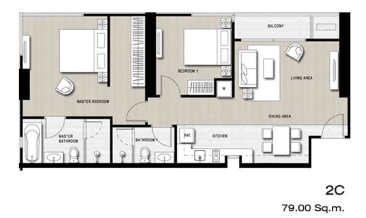 ขายคอนโดสุขุมวิท อโศก ทองหล่อ : Condo for Sale HQ Thonglor by sansiri fully furnished (S15-11680)