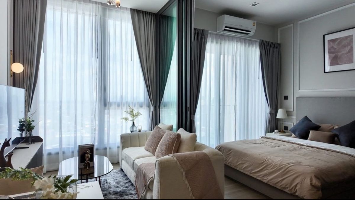ให้เช่าคอนโดลาดพร้าว เซ็นทรัลลาดพร้าว : ราคาพิเศษ** คอนโดหรู The Crest Park Residences 1นอน1น้ำ บิ้วอินทั้งห้อง จองด่วน🔥