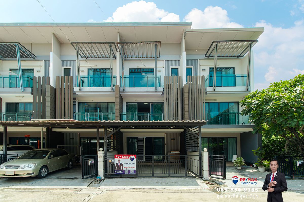 ขายทาวน์โฮมพระราม 2 บางขุนเทียน : ถูกที่สุดในโครงการ ทาวน์โฮมส์ Town Avenue Cocos (พระราม 2 ซอย 50) ราคาดี ซอยข้างเซนทรัลฯพระราม 2
