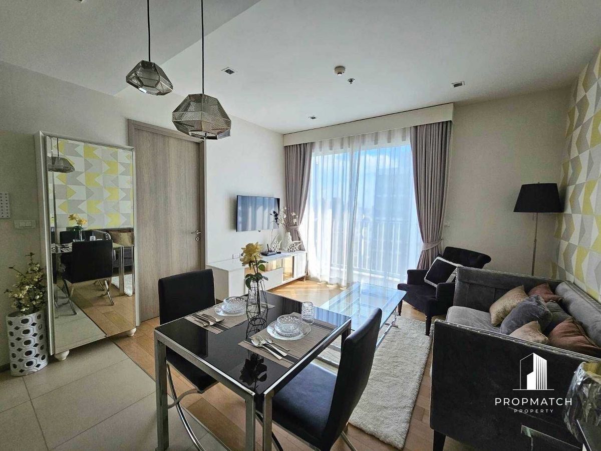 For RentCondoSukhumvit, Asoke, Thonglor : ✨Flash Deal✨ HQ Thonglor (2Bedroom 2Bathroom 74 SQM.) Completely decorated !! Only 55,000 baht per month Tel.0981315848 @PropMatch