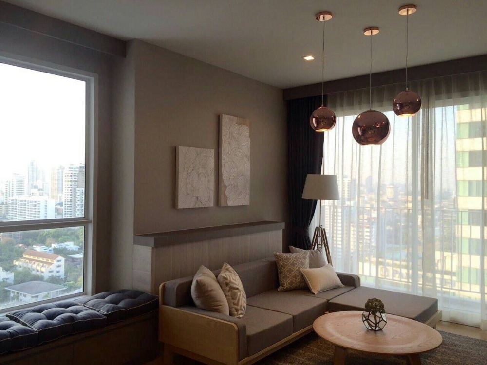 For RentCondoSukhumvit, Asoke, Thonglor : Condo for rent HQ Thonglor by sansiri fully furnished (S15-11608)