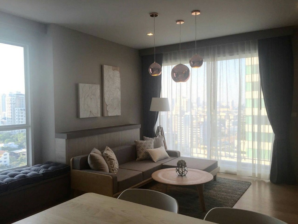For RentCondoSukhumvit, Asoke, Thonglor : Condo for rent HQ Thonglor by sansiri fully furnished (S15-11608)