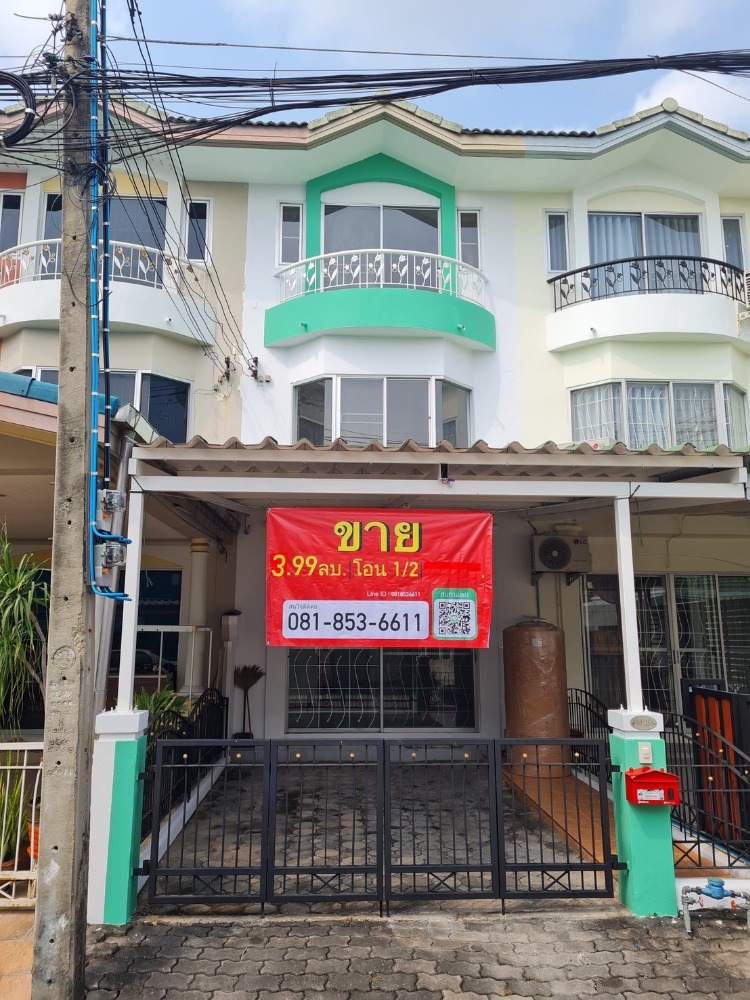 For SaleTownhomeRatchadapisek, Huaikwang, Suttisan : [Owner selling itself | Renovate New | Ready to stay] Sell 3 -storey Town House, Supalai Ville Village, Soi Ratchadaphisek 32, convenient to travel near the Din Daeng Expressway and Rama 9 | MRT Lat Phrao | BTS Major Ratchayothin