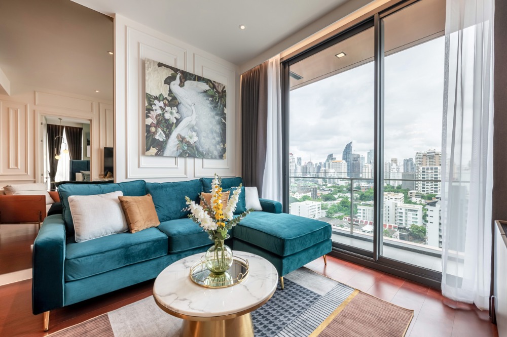 For RentCondoSukhumvit, Asoke, Thonglor : For Rent✨kHun by Yoo✨2 BED 2 Bath 82SQ.M. 120K Contact 095 426 4563 (BOSS)