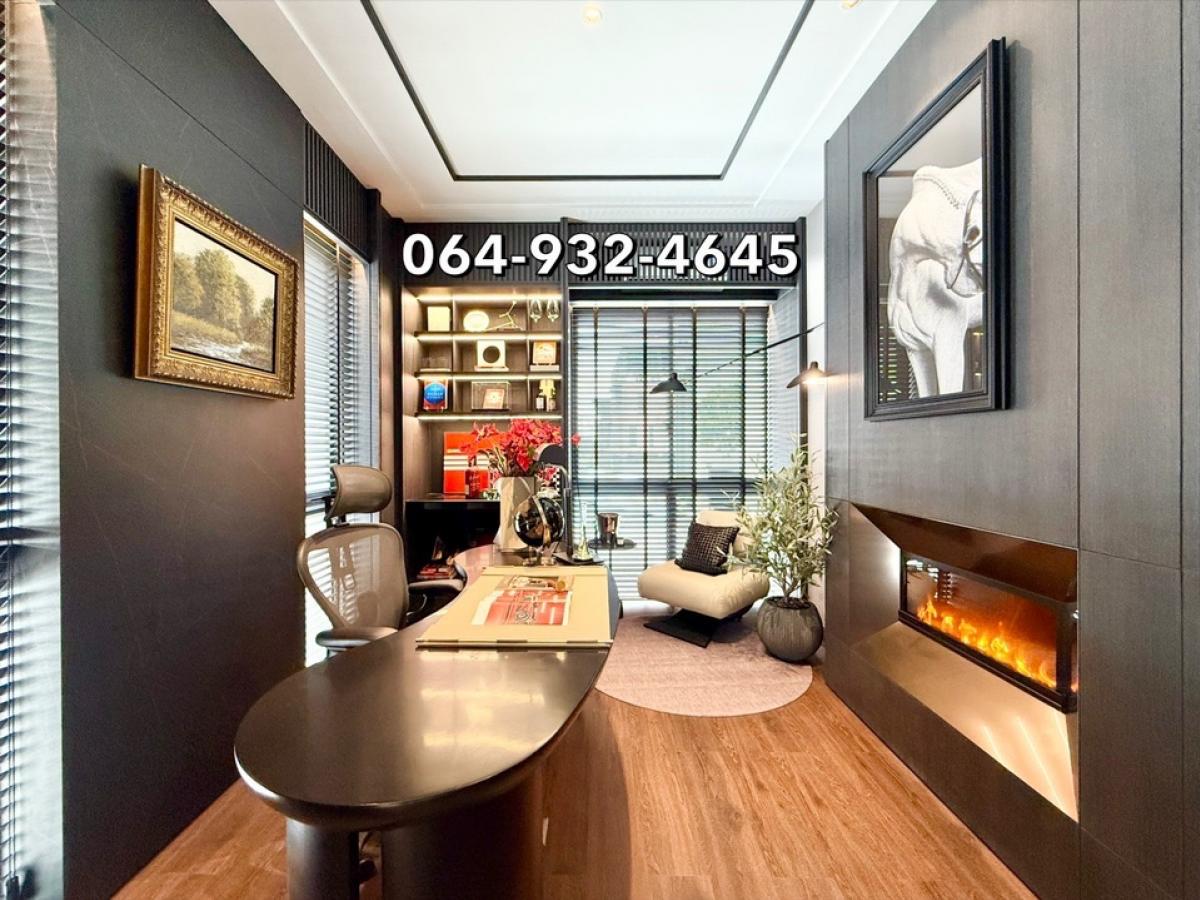 For SaleHouseChaengwatana, Muangthong : Winston Private Residence33 sq.w. 250 sq.m. with 2-bed swimming pool, 4 water. Buy directly. Contact 064-932-4645 ken.
