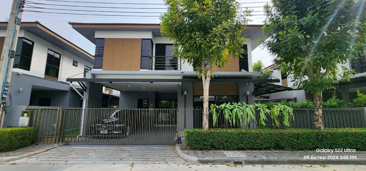ให้เช่าบ้านลาดกระบัง สุวรรณภูมิ : บ้านเดี่ยว ให้เช่า 92,000บาท พัฒนาการตัดใหม่ 5 ห้องนอน 5 ห้องน้ำ พร้อมอยู่  0909847984 อ้อยคะ 