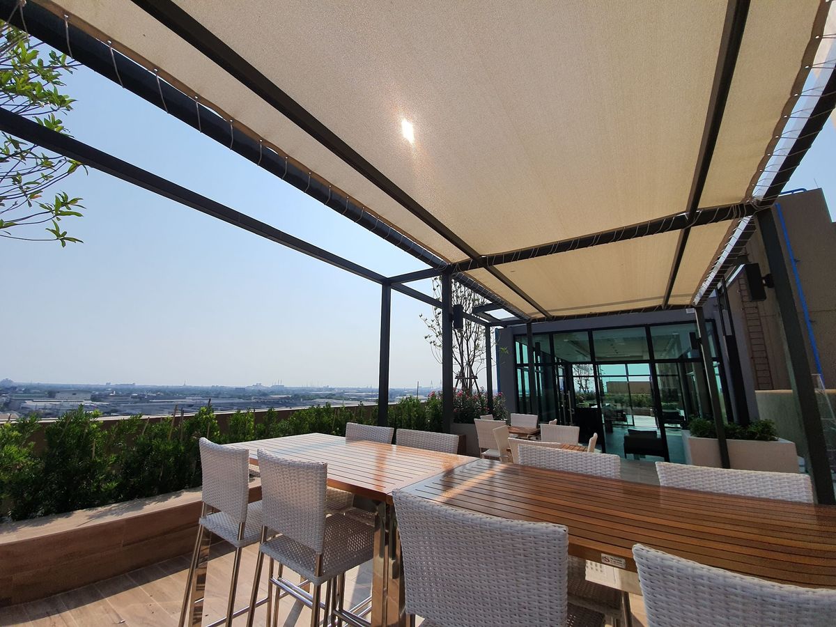 For RentCondoSamut Prakan,Samrong : 🔥Urgent for rent, new room ready to move in 🔥Condo Niche Mono Sukhumvit - Pu Chao, starting rent 13,700 baht/month, accepting both Thais and foreigners (with rental contract for 6 months / 1 year) RentNex By Sena