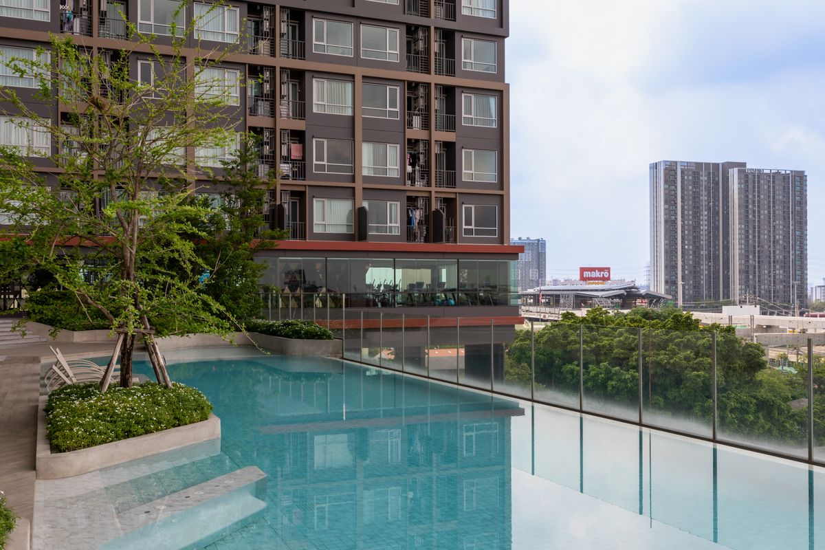 For RentCondoChaengwatana, Muangthong : 🔥Urgent for rent, new room ready to move in, Niche Mono Chaengwattana Condo, starting rent 11,500 baht/month, accepting both Thais and foreigners (with rental contract for 6 months / 1 year) RentNex By Sena