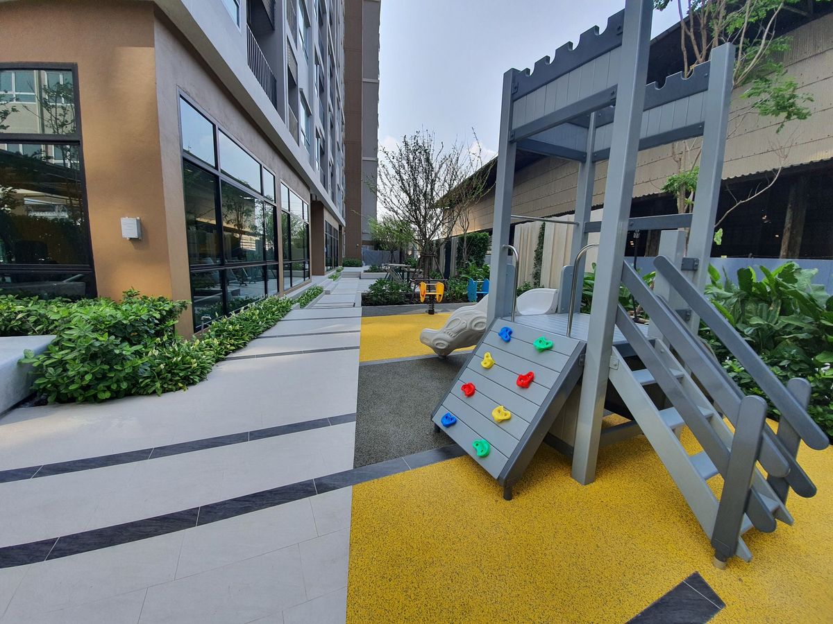 For RentCondoSamut Prakan,Samrong : 🔥Urgent for rent, new room ready to move in 🔥Condo Niche Mono Sukhumvit - Pu Chao, starting rent 13,700 baht/month, accepting both Thais and foreigners (with rental contract for 6 months / 1 year) RentNex By Sena