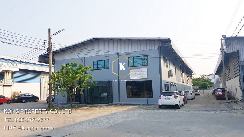For RentWarehousePattanakan, Srinakarin : Warehouse for rent with 2 -story office, Krungthep Kreetha, Saphan Sung, Bangkok 804 sq.m.