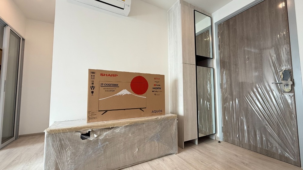 For RentCondoChaengwatana, Muangthong : 🔥Urgent for rent, new room ready to move in, Niche Mono Chaengwattana Condo, starting rent 11,500 baht/month, accepting both Thais and foreigners (with rental contract for 6 months / 1 year) RentNex By Sena