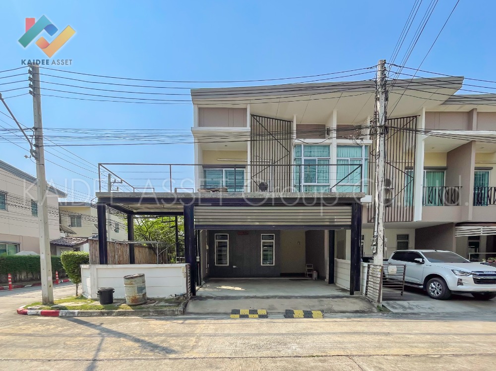 For SaleTownhomePathum Thani,Rangsit, Thammasat : Habit Town Fold Tiwanon-Chaeng Watthana Townhouse, Pathum Thani