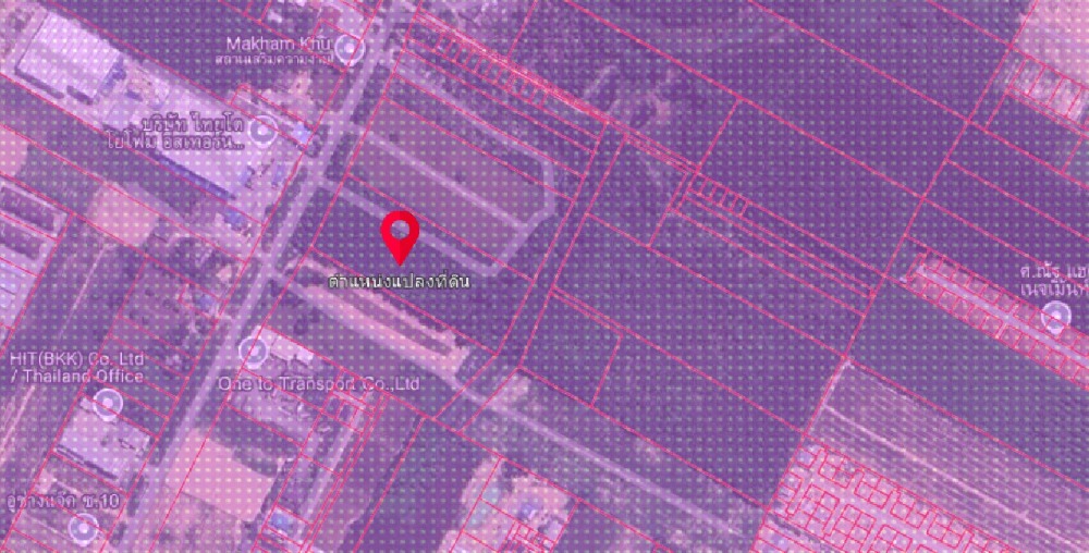 ขายที่ดินระยอง : ขายที่ดินนิคมพัฒนา ระยอง ขนาด 46 ไร่ พื้นที่สีม่วงลาย ใกล้โรงงาน BYD