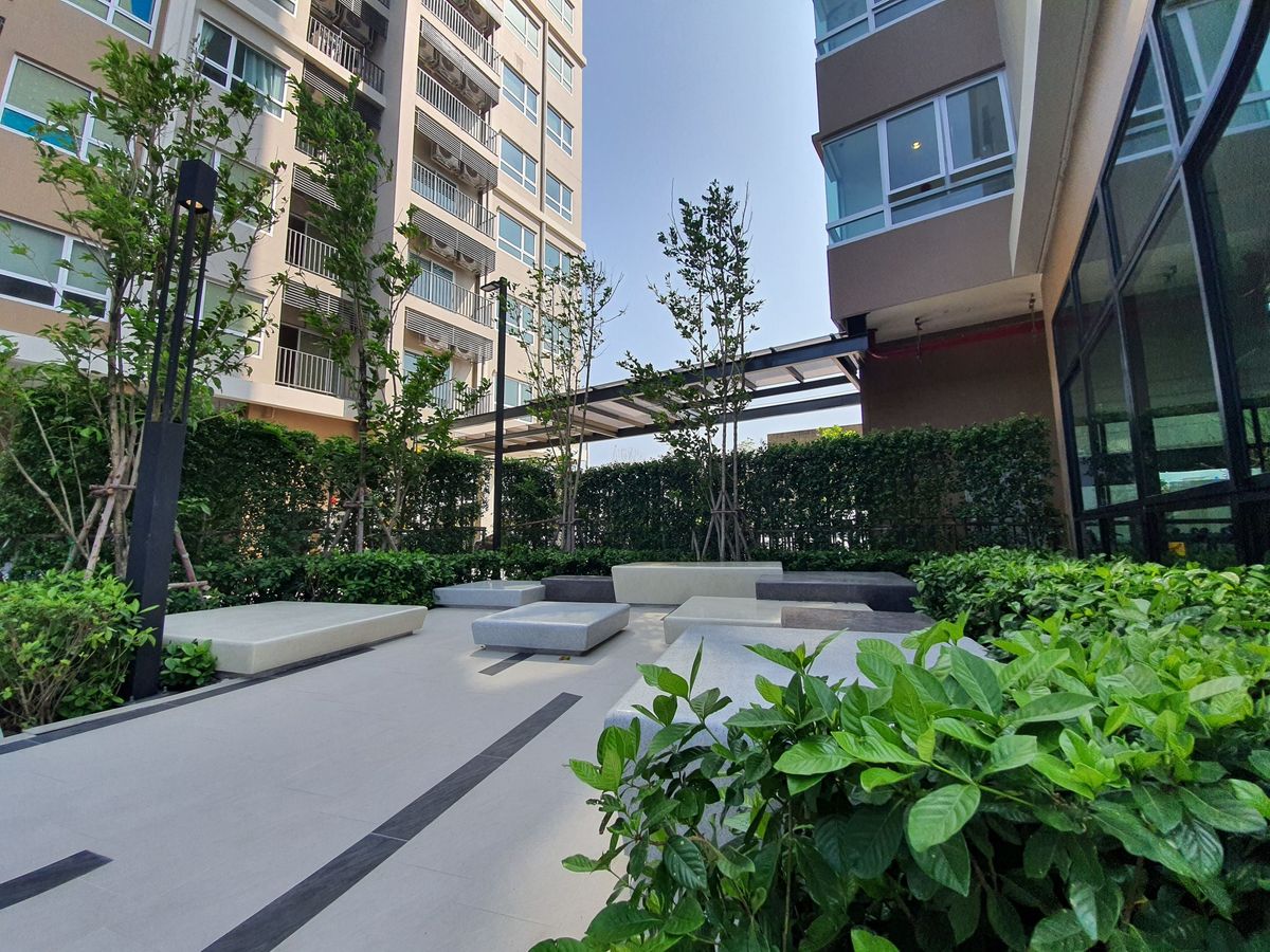 For RentCondoSamut Prakan,Samrong : 🔥Urgent for rent, new room ready to move in 🔥Condo Niche Mono Sukhumvit - Pu Chao, starting rent 13,700 baht/month, accepting both Thais and foreigners (with rental contract for 6 months / 1 year) RentNex By Sena