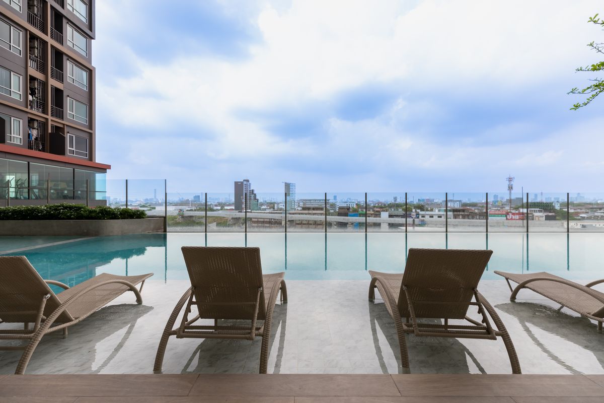 For RentCondoChaengwatana, Muangthong : 🔥Urgent for rent, new room ready to move in, Niche Mono Chaengwattana Condo, starting rent 11,500 baht/month, accepting both Thais and foreigners (with rental contract for 6 months / 1 year) RentNex By Sena