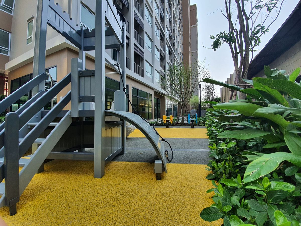 For RentCondoSamut Prakan,Samrong : 🔥Urgent for rent, new room ready to move in 🔥Condo Niche Mono Sukhumvit - Pu Chao, starting rent 13,700 baht/month, accepting both Thais and foreigners (with rental contract for 6 months / 1 year) RentNex By Sena