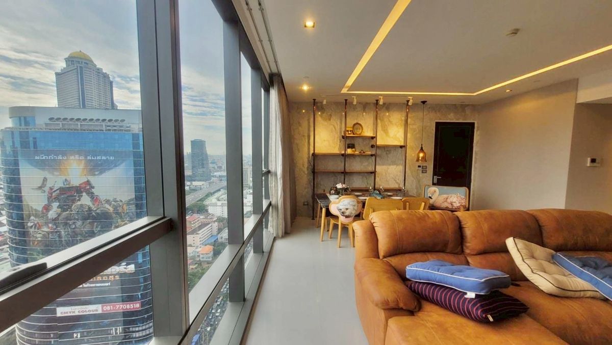ให้เช่าคอนโดสาทร นราธิวาส : ให้เช่าคอนโด The Bangkok Sathorn ขนาด 2 ห้องนอน 2 ห้องน้ำ พื้นที่ 126 ตรม (พร้อมเข้าอยู่) ใกล้ BTS สุรศักดิ์ *ค่าเช่า 100,000 ต่อเดือน #CODE0687
