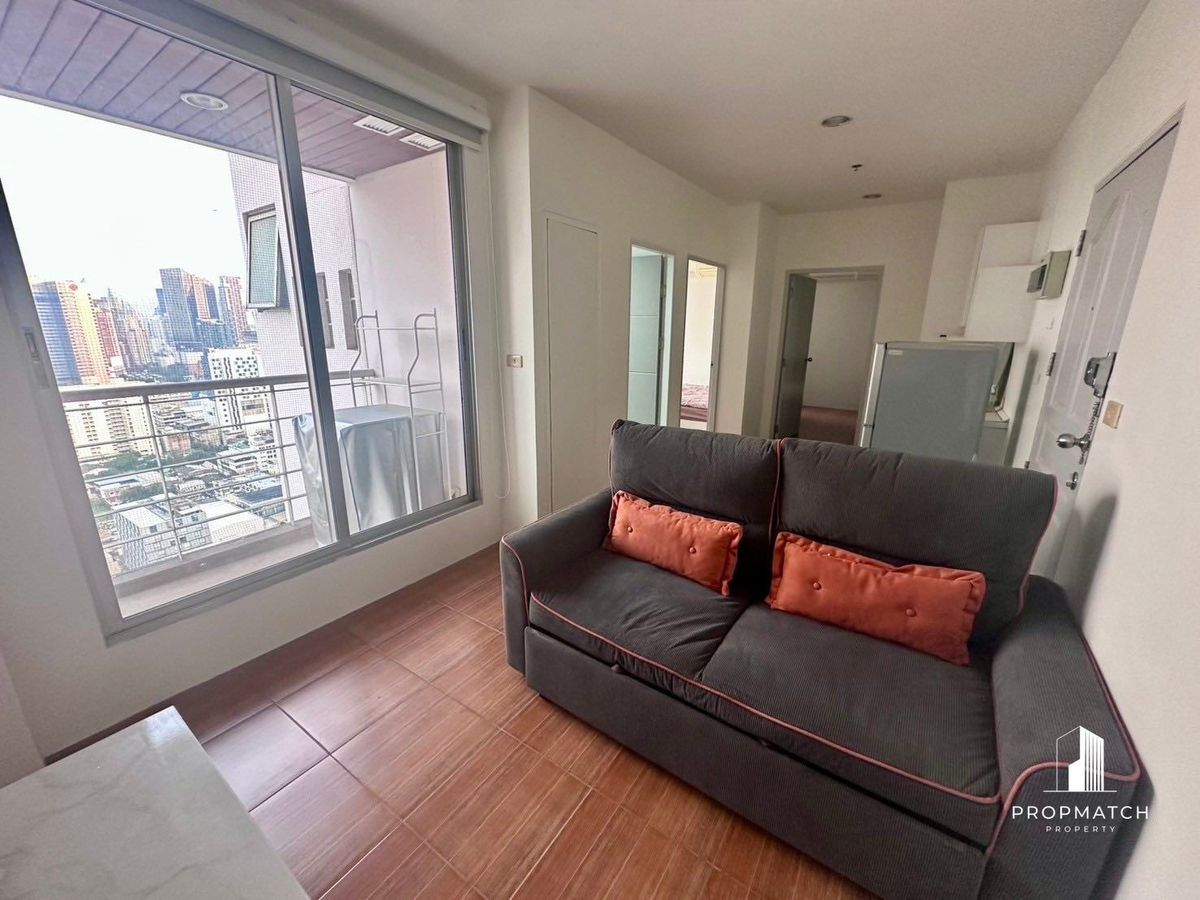 ให้เช่าคอนโดราชเทวี พญาไท :   ✨ Flash Deal ✨Pathumwan Resort (2Beds 1Baths 49 SQM.) แต่งครบพร้อมอยู่ !! เพียง 22,000 บาทต่อเดือน Tel.0981315848 @propmatch