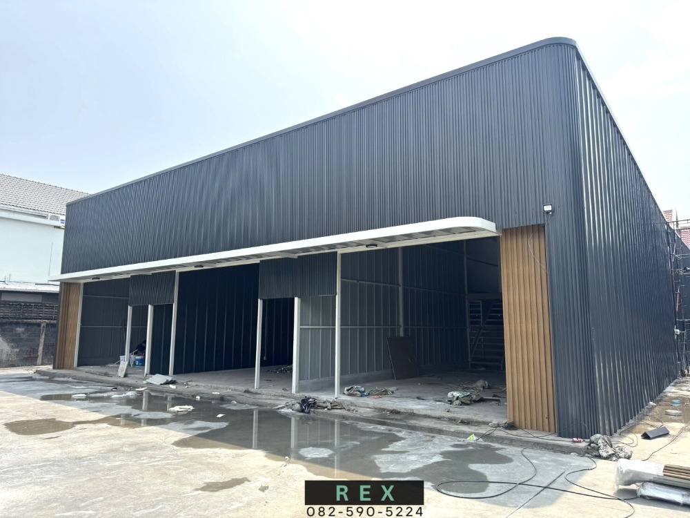 For RentWarehouseRamkhamhaeng, Hua Mak : Rent a warehouse, warehouse, Lat Phrao 94, Sriwara Town, 100 sq.m., near Ratchada Meng Jai along the express.
