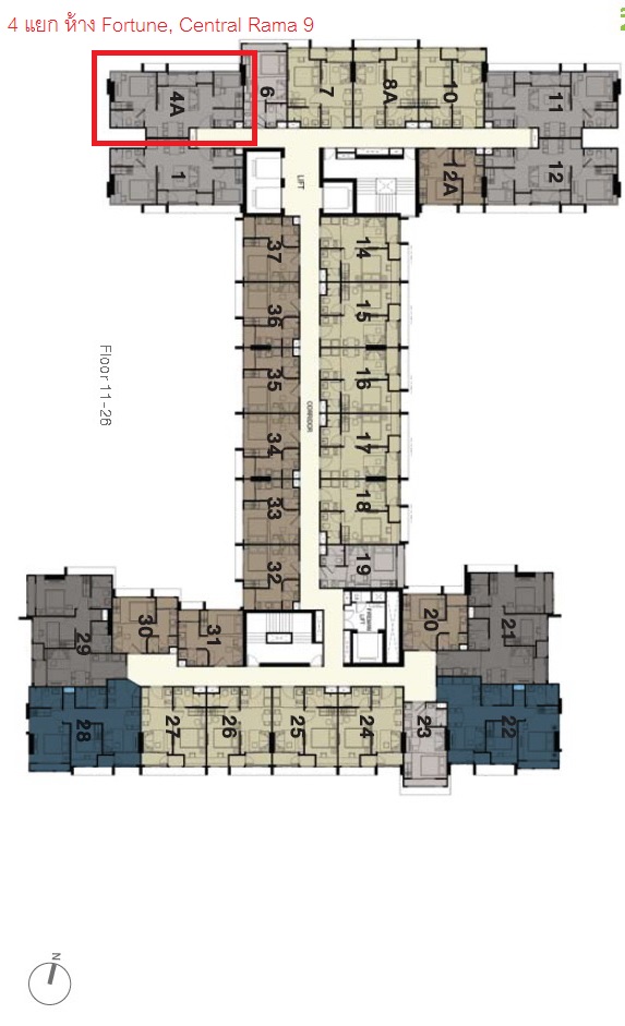 ขายคอนโดพระราม 9 เพชรบุรีตัดใหม่ RCA : Ideo Mobi Asoke / 2 Bedrooms (FOR SALE), ไอดีโอ โมบิ อโศก / 2 ห้องนอน (ขาย) TARN134