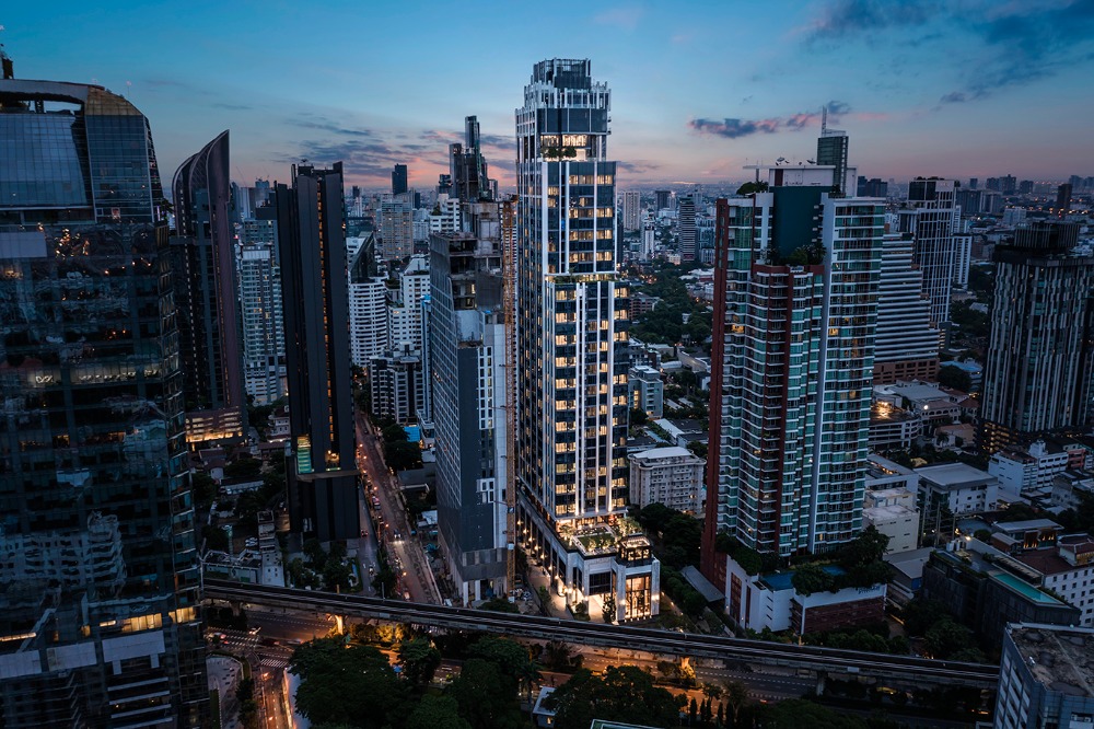 ขายคอนโดสุขุมวิท อโศก ทองหล่อ : For Sale Hyde Heritage Thonglor Condominium 2Bedrooms 2Bathrooms Area 78.92 sq.m. Floor 12TH Fully-Furnished, Luxury Decorated Sell Price 26.9 MB.
