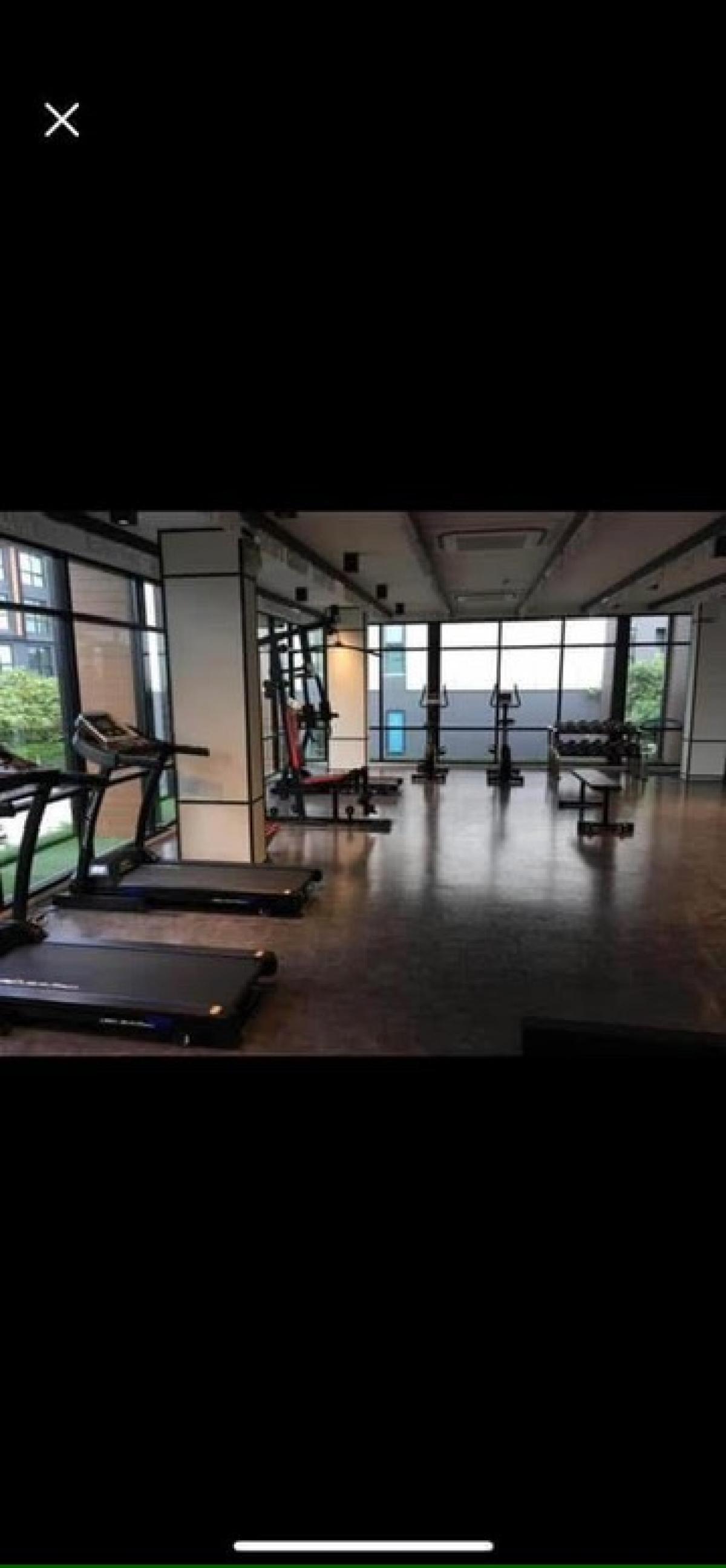 For RentCondoBangna, Bearing, Lasalle : 📍FOR RENT. The Excel Groove (Availible Ready to Move in Project A Soi Lasal 52 (Sukhumvit 105) Building A, 2nd Floor (south garden) 25 sq.m. Complete fir (bed, table, chair, sofa, refrigerator Washing machine, TV 32 “