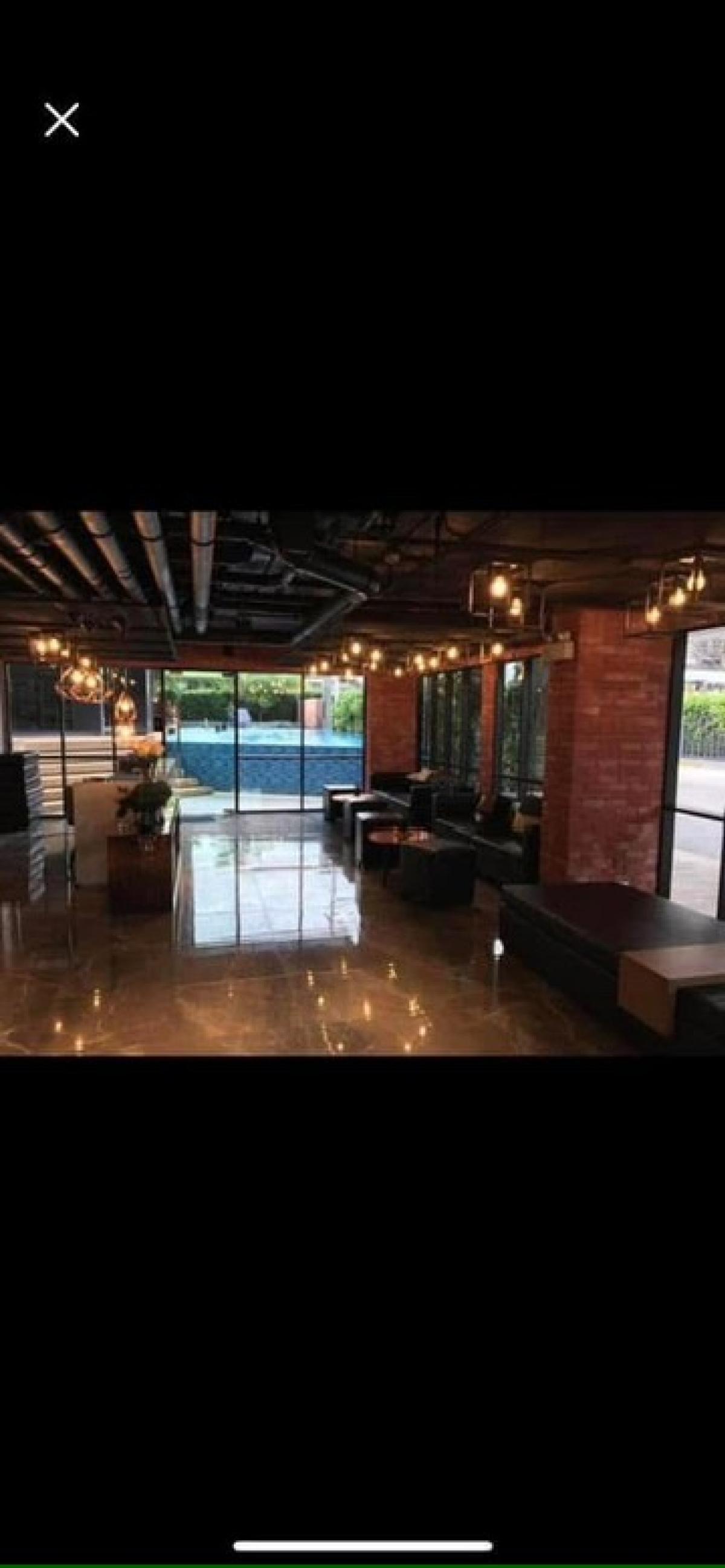 For RentCondoBangna, Bearing, Lasalle : 📍FOR RENT. The Excel Groove (Availible Ready to Move in Project A Soi Lasal 52 (Sukhumvit 105) Building A, 2nd Floor (south garden) 25 sq.m. Complete fir (bed, table, chair, sofa, refrigerator Washing machine, TV 32 “