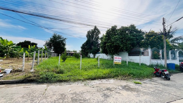 For SaleLandPathum Thani,Rangsit, Thammasat : AB0012 Land for sale in Muang Ek Village, Lak Hok, size 126 sq. wa, near Future Park