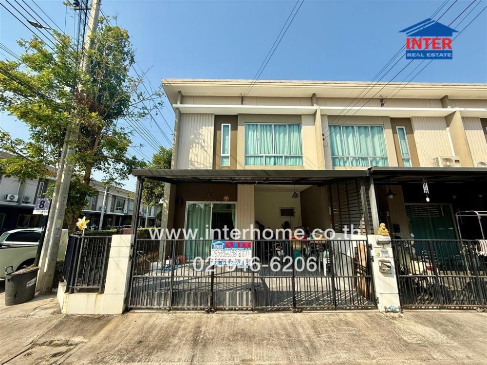 ขายทาวน์โฮมนวมินทร์ รามอินทรา : ทาวน์โฮม 2 ชั้น 22.4 ตร.ว. หมู่บ้านพฤกษาวิลล์105/1 รามอินทรา-พระยาสุเรนทร์ ซอยสุเหร่าคลองหนึ่ง13 ถนนรามอินทรา ถนนพระยาสุเรนทร์ เขตคลองสามวา กรุงเทพมหานคร