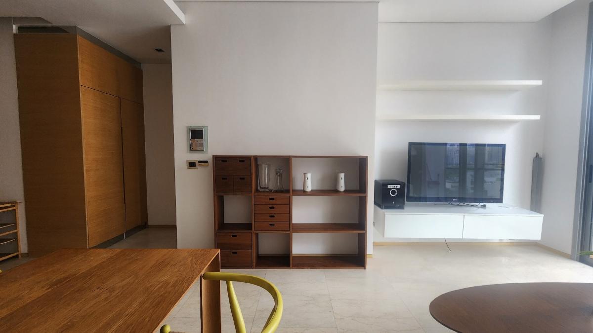 ให้เช่าคอนโดสีลม ศาลาแดง บางรัก : Saladaeng Residences | 1 ห้องนอนให้เช่า ห้องใหญ่ วิวโล่ง น่าอยู่ ตกแต่งเรียบร้อย ทำเลสะดวกใจกลางศาลาแดง