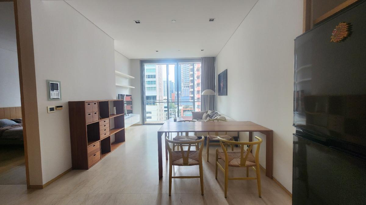 ให้เช่าคอนโดสีลม ศาลาแดง บางรัก : Saladaeng Residences | 1 ห้องนอนให้เช่า ห้องใหญ่ วิวโล่ง น่าอยู่ ตกแต่งเรียบร้อย ทำเลสะดวกใจกลางศาลาแดง